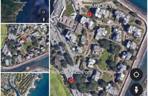 Garden and beach sea view apartment Cannes - Foto 12