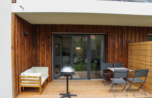 Le Cottage Jardin élégant & cosy, plage pour 6 personnes, animaux admis Biscarrosse - Foto 18