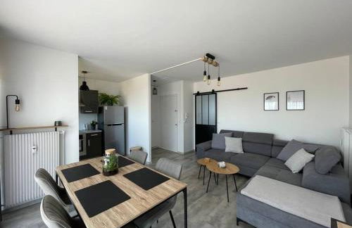 Superbe appartement en rez-de-jardin avec vue mer - Foto 3
