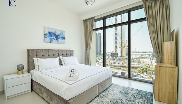3BR Apt in Dubai Creek Harbour - HBR - Foto 2, Habitación