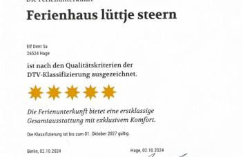 Ferienhaus Lüttje Steern 5 Sterne - Foto 26