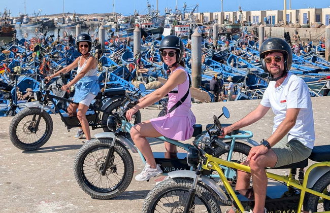 Balade à moto électrique à Essaouira - Photo 12