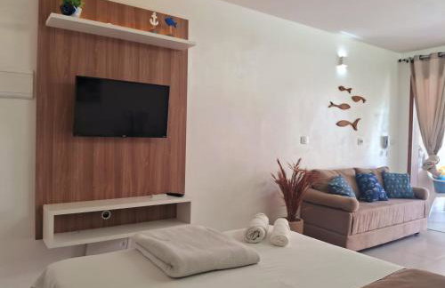 FLAT ENCANTADOR A UM PASSO DA PRAIA - Foto 32