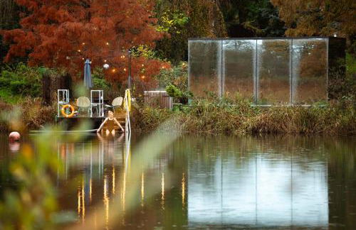 Cosy Mirrored House next to a Magical Swimming Lake - Foto 8