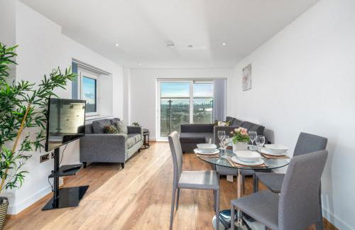 Skyvillion - London River Thames Top Floor Apartments by Woolwich Ferry, Mins to London ExCel, O2 Arena , London City Airport with Parking - Foto 29
