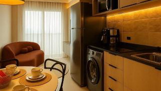 Flat Praia do Canto 2Q-2B Long Stay TRIÂNGULO DAS BERMUDAS - Foto 3