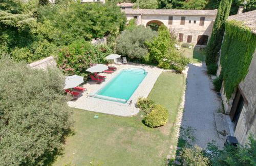 Domaine du Mas Fontclaire Sommières - 28 pers - Foto 12