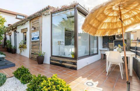 Mar no Camiño. Terraza, bañera con vista al mar. - Photo 1