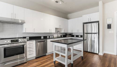 Sleek 1BR Alexandria Gem - Fits up to 4 - Foto 4, stove, dishwasher