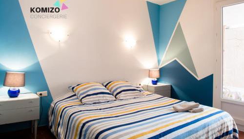 La maison bleu - Foto 1, Garden view, locker