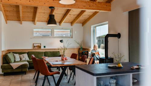 Moderne Ferienhäuser mit Kamin und Holzterrasse - 100 qm groß - Foto 2