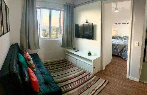 707- Apartamento Encantador, amplo e decorado, quarto, sala, cozinha, mobiliario moderno, cozinha completa com utensílios , Excelente vista da cidade e localização privelegiada no bairro Bigorrilho - Photo 33