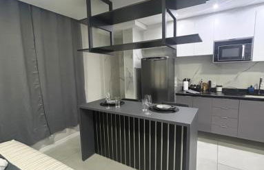 Studio 64 novo bem equipado com ar condicionado, cozinha completa, até 4 pessoas - Centro Mogi - Photo 5