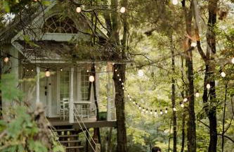 Beautiful Tree House for a Romantic Getaway on a Farm near Chattanooga Valley, Georgia - Foto 12