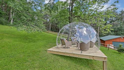 Spring cabin with Dome, Sauna, Hot Tub, Pickleball, Firepit - Photo 5, Garden, Garden view