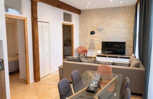 Appartement lumineux et cosy avec jardin vue sur chateau près Port en Bessin, Bayeux et Omaha Beach - Foto 29