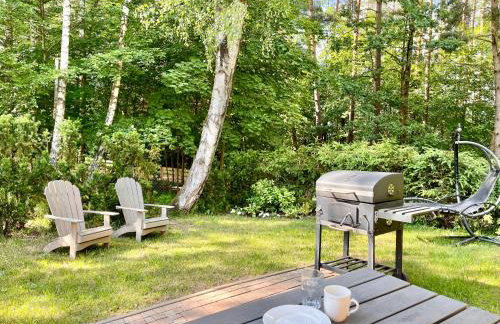 Mazursko - komfortowe apartamenty nad jeziorem, sauna, kominki na parterze - Foto 6