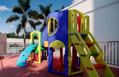 Apartamento completo em Ponta de Campina, 2 quartos, piscina, academia e Wi-Fi - Foto 10