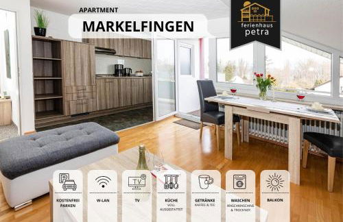 Ferienhaus Petra - Großzügige Ferienwohnungen in bester Bodenseelage l 1 Minute zum Bodensee l 7 Ferienwohnungen l Vollausgestattete Küchen l Gratis-WLAN l Gratis Parkplätze l Mitten auf der Mettnau - Photo 2