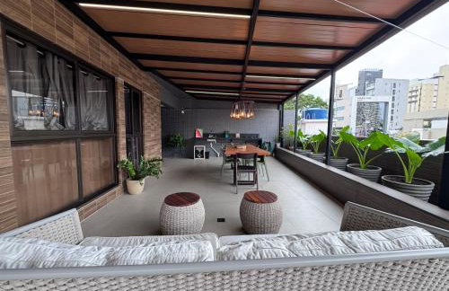 Lindo terraço perto do mar - Foto 15