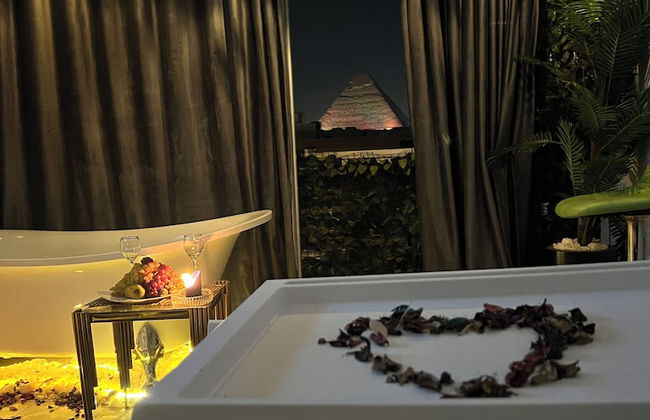 Pharaoh pyramids view - Foto 2