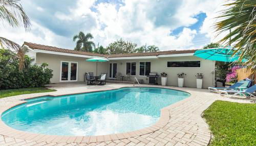 Spacious Fort Lauderdale HEATED Pool House, Grill and Beach 2.9 miles - Foto 4