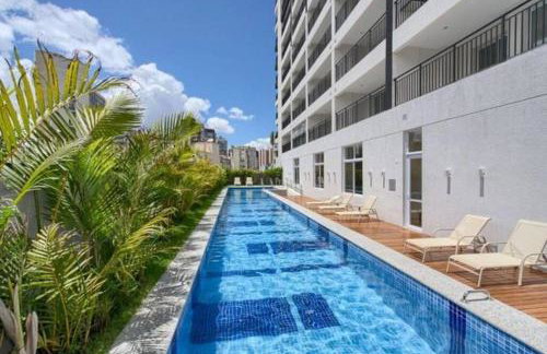 Flat sensacional 5 pessoas em condomínio moderno 2 suites climatizados - Foto 38