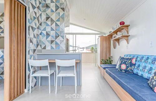 Apto vista mar c/ churrasq 250m da Praia CTA022 - Foto 16