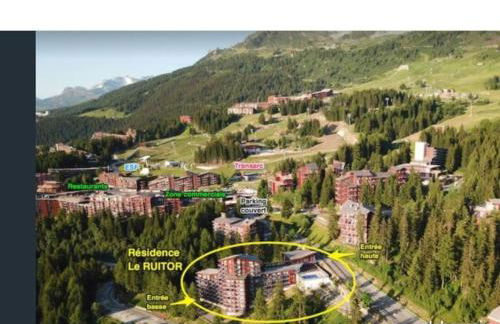 RESIDENCE LE RUITOR Duplex dernier étage vue panoramique classé 4 Cristaux Paradiski - Foto 25