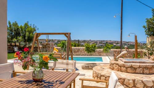 Traditional Cretan Villa George - Private Pool - Foto 2, Garden view