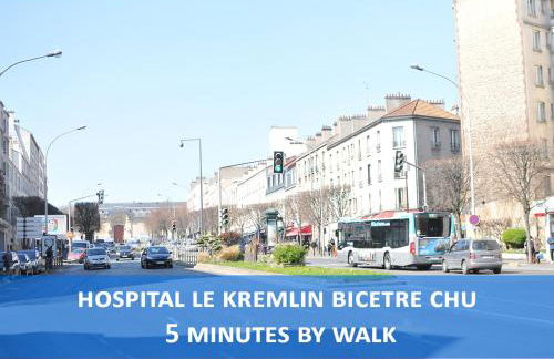 Beausoleil Studio Metro Paris Sud - Foto 19