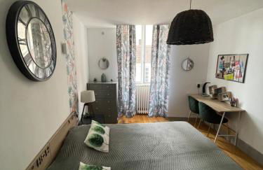 Liberté et Confort, appartement entier, moderne avec 2 chambres et cuisine équipée au coeur de Semur - Foto 45