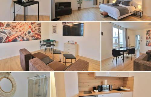SC3 - Suite 50m2 - Confort Absolu à Enghien - Paris 15' - Casino à pied - Foto 2