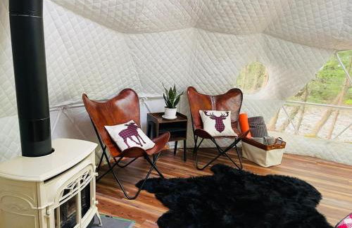 Geodome 1min to Smuggler's Notch with hot tub & River - Foto 16