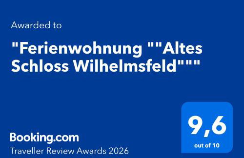 Ferienwohnung "Altes Schloss Wilhelmsfeld" - Photo 29