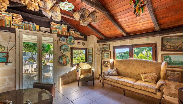 Sala de estar do lobby