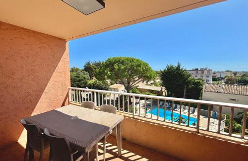 Grand studio climatisé, piscine, plage 5mn, parking gratuit - Foto 21