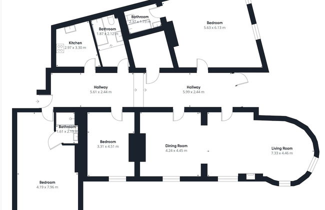 Host Stay Regency Mansions Apartment - Foto 28