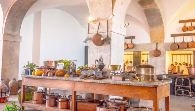 Cozinhas reais do Palácio Nacional de Sintra