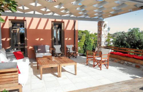 Charming house with sea view in Chrousa, fenced garden - Foto 1