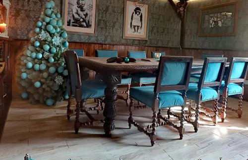 The Old Barn Luksusowa Stodoła z Całorocznym Jacuzzi Kominkiem i Widokiem na Wzgórza i Las dla 8-10 osób na Dolnym Śląsku min 2 noce - Foto 16