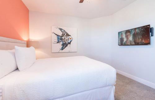 Splendid Home With Private Pool, Loft Area, Waterpark & Resort Access Near Disney At Encore Resort - 7619Br - Foto 9