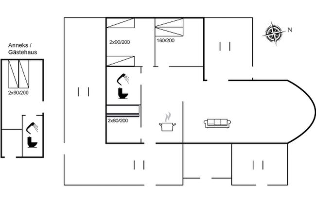 "Hwitserk" - 5m from the sea - Foto 2