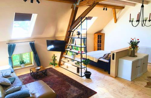 Stilvoll eingerichtetes Studio in historischem Bauernhaus, voll ausgestattet inmitten der Natur auf 75 qm - Foto 16