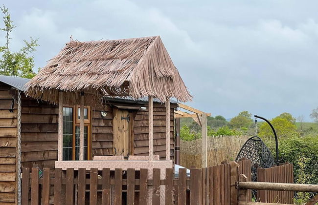 Cute and Cosy Shepard hut With Wood Fuel hot tub - Foto 30