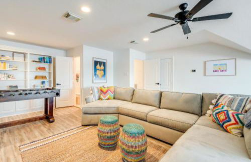 Conroe Lake House Luxe Pool, Private Dock and Games - Photo 25