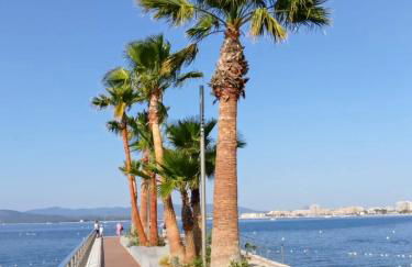 Appt 83m2 rez de jardin dans villa parc privé balcon vue mer - Foto 32