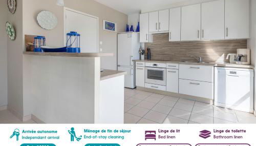 A 150m de la plage, jolie maison avec jardin pour 10 - Foto 4