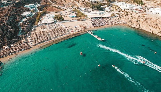 Tumbona Super Paradise Beach Mykonos Seaside (2da fila) - Foto 3