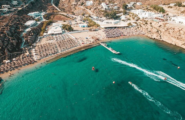 Tumbona Super Paradise Beach Mykonos Seaside (2da fila) - Foto 3